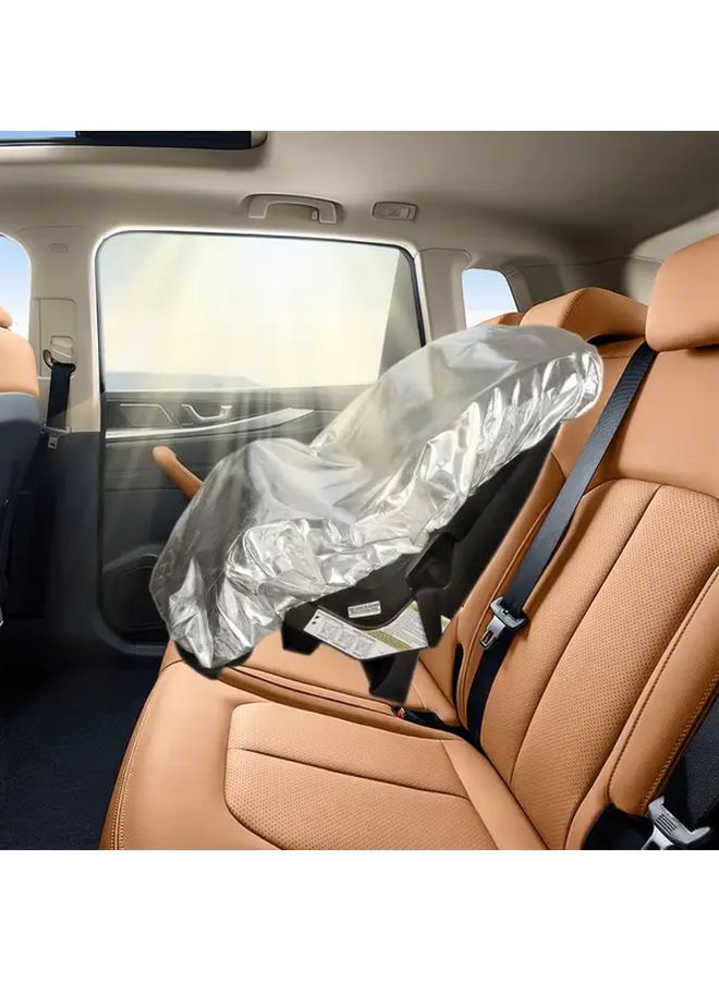 1pc Car Seat Sunshade Heat Shield Cooling Protector Cover Easy Installation Durable Fabric - Image 2